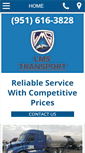 Mobile Screenshot of lms-transport.com